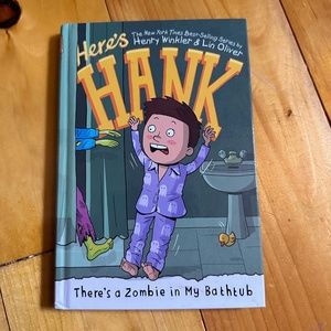 There's a Zombie in My Bathtub #5 (Here's Hank) - Hardcover - Like New